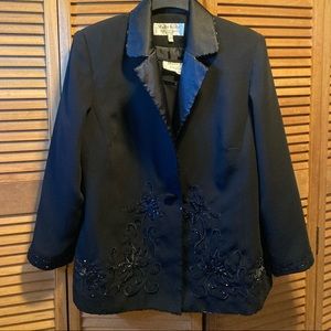 Maxie Klein Collection’s Black Jacket/Shell Set